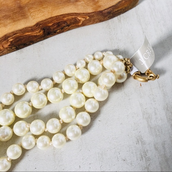 J. CREW Pearl Twisted Hammock Bracelet - Picture 4 of 8